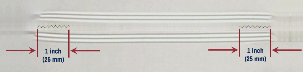 Adjustment screw style knife adjustment procedure for flow wrapper