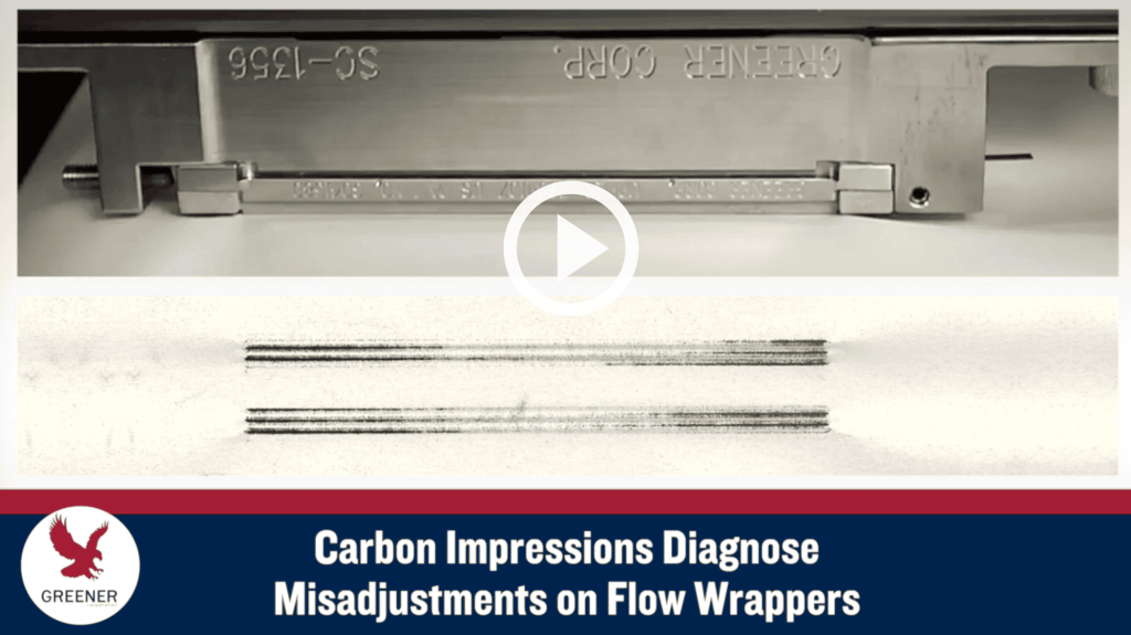 Carbon Impressions Diagnose Misadjustments on Flow Wrappers