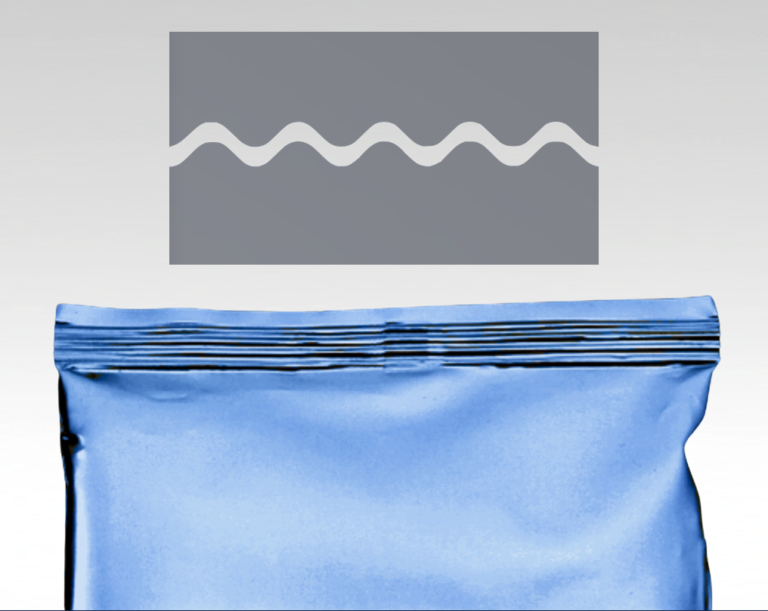 Sealing Jaw Serration Pattern_package consistent pressure